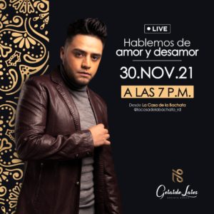 Gerardo Lares "Hablemos de Amor y Desamor Live"