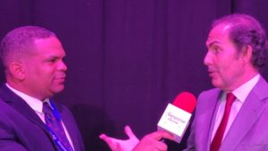 Presidente de Iberia Javier Sanchez Prieto y Moises Gonzalez