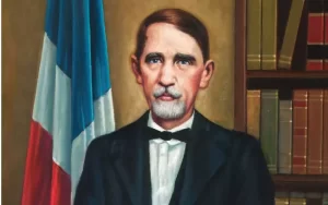 Ilustración del Padre de la Patria, Juan Pablo Duarte
