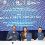 Indotel, ADN y CUED formalizan plan para retirar cableado y reducir contaminación visual en el Distrito Nacional